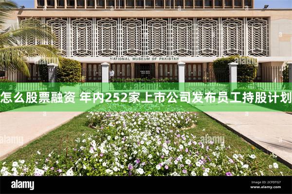 怎么股票融资 年内252家上市公司发布员工持股计划