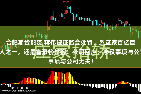 合肥期货配资 蒋伟被证监会处罚，系这家百亿巨头实控人之一，还是富豪榜常客！公司回应：涉及事项与公司无关！