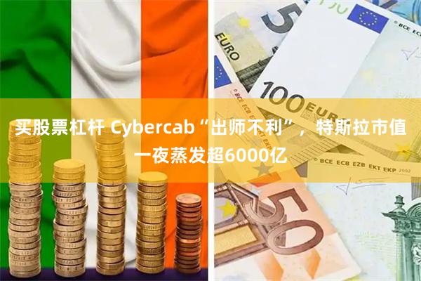买股票杠杆 Cybercab“出师不利”，特斯拉市值一夜蒸发超6000亿